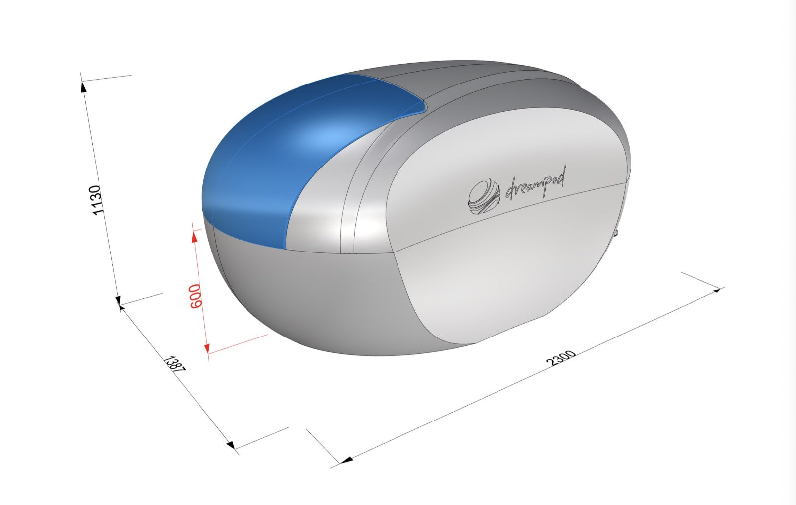 Sensory Deprivation Tank - Dreampod Home Float Plus