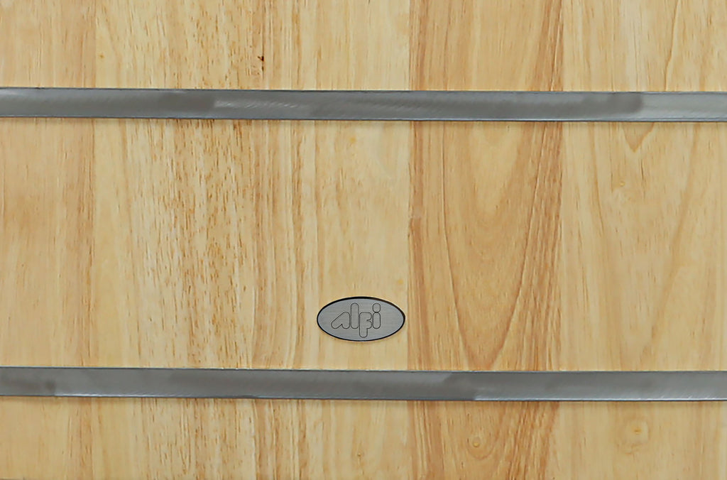 61 Inch Free Standing Wooden Bath Tub with Headrest ALFI Brand (AB1163)