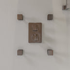 3 Way Thermostatic Shower Set with Body Sprays ALFI Brand (AB2287)