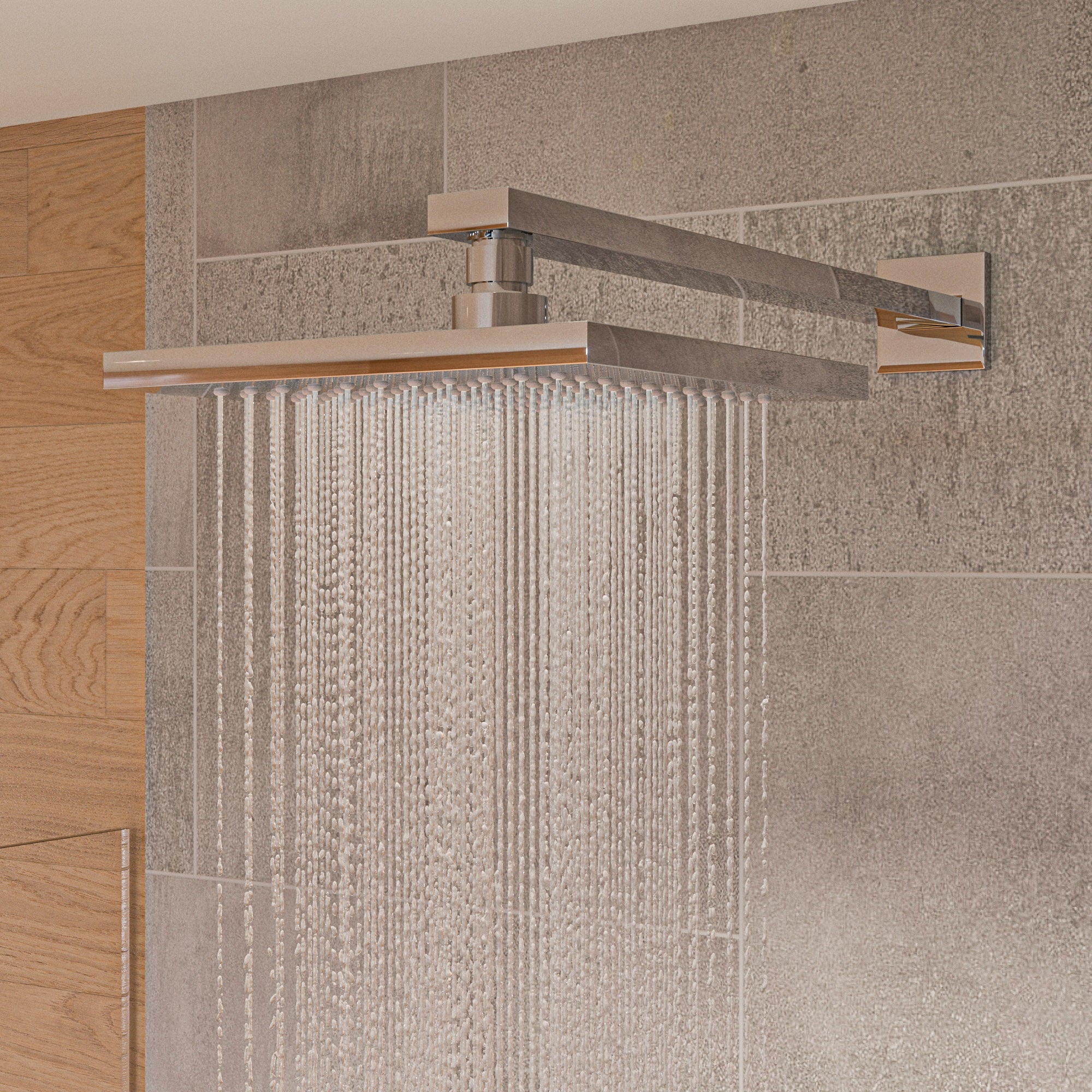 3 Way Thermostatic Shower Set with Body Sprays ALFI Brand (AB2287)