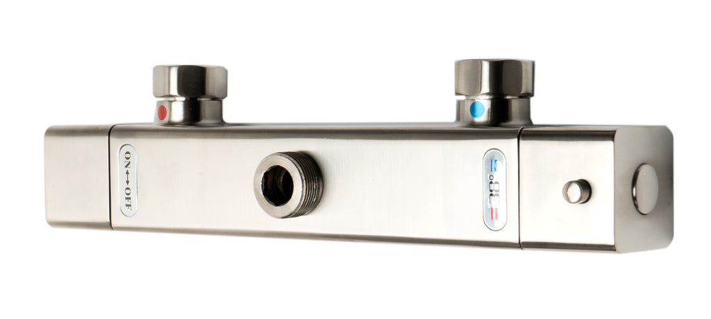 Square Style Thermostatic Exposed Shower Set ALFI Brand (AB2862)