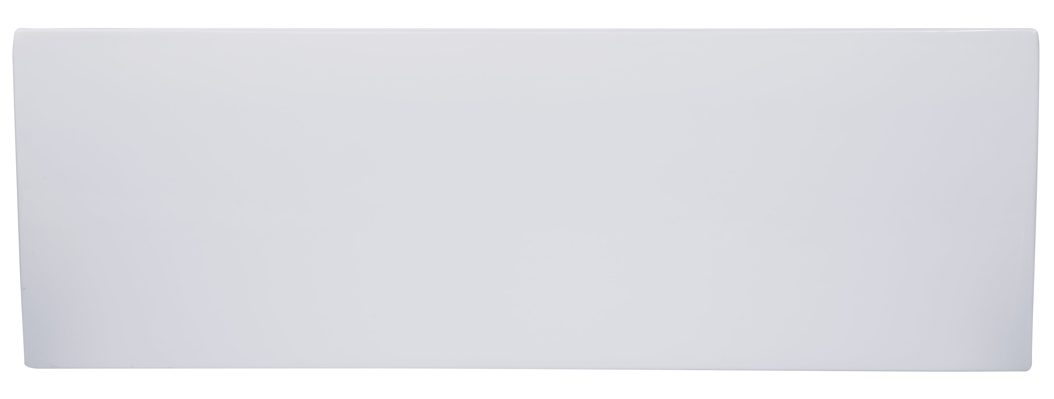 67 Inch White Rectangular Acrylic Free Standing Soaking Bathtub ALFI Brand (AB8859)