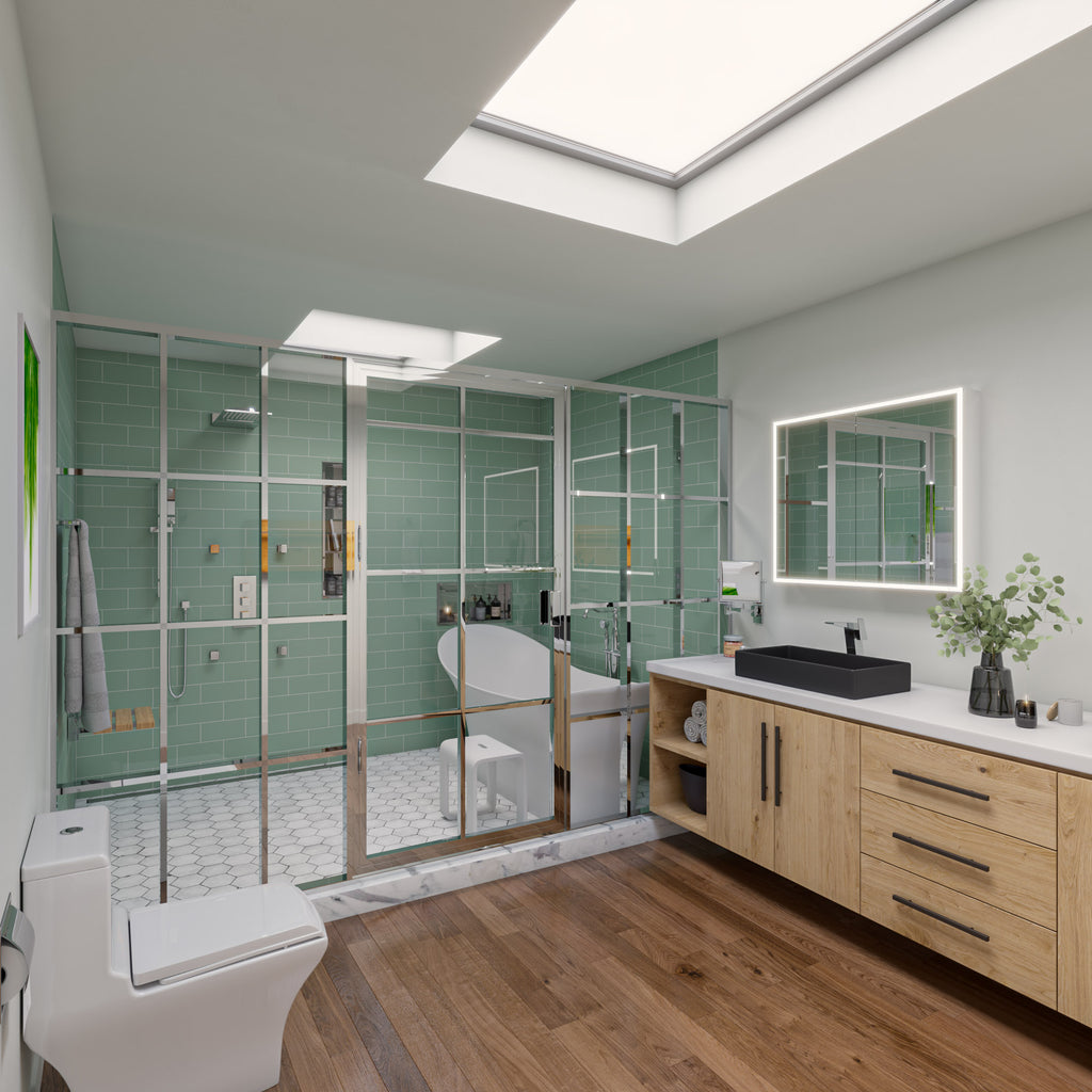 74 Inch White Solid Surface Smooth Resin Soaking Slipper Bathtub ALFI Brand (AB9915)