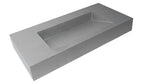 40 Inch Solid Concrete Rectangular Countertop Sink ALFI Brand (ABCO40R)