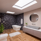 48 Inch Solid Concrete Rectangular Countertop Sink ALFI Brand (ABCO48R)