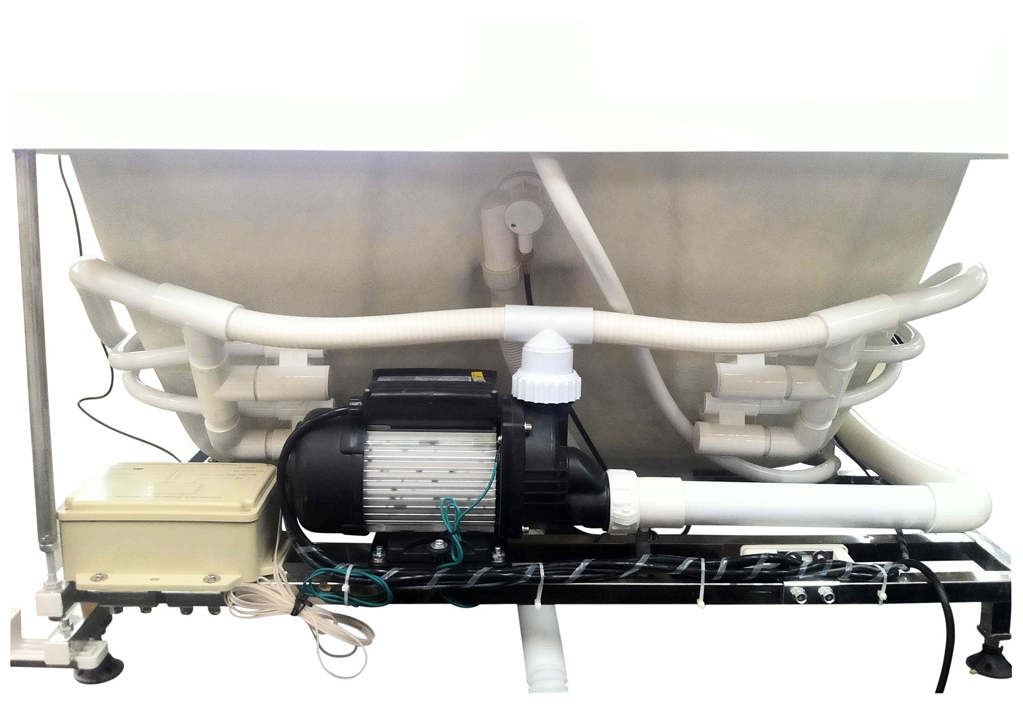 6 ft Right Corner Acrylic White Whirlpool Bathtub for Two EAGO (AM124ETL-R)