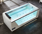 6 ft Clear Rectangular Acrylic Whirlpool Bathtub EAGO (AM152ETL-6)