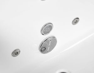 5 ft Clear Rectangular Acrylic Whirlpool Bathtub EAGO (AM152ETL-5)