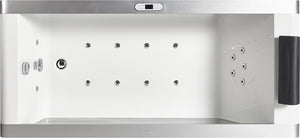 6 ft Clear Rectangular Acrylic Whirlpool Bathtub EAGO (AM152ETL-6)