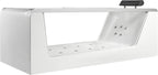 6 ft Clear Rectangular Acrylic Whirlpool Bathtub EAGO (AM152ETL-6)