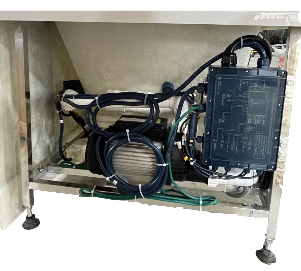 6 ft Acrylic White Rectangular Whirlpool Tub With Fixtures EAGO (AM154ETL-L6)