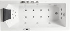 6 ft Acrylic White Rectangular Whirlpool Tub With Fixtures EAGO (AM154ETL-R6)