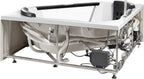 5 ft Clear Corner Acrylic Whirlpool Bathtub for Two EAGO (AM156ETL)