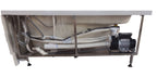 59 Inch Single Person Corner White Acrylic Whirlpool Bath Tub EAGO (AM161-R)