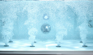 6 ft Clear Rectangular Acrylic Whirlpool Bathtub for Two EAGO (AM196ETL)