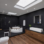 5 ft Clear Rounded Corner Acrylic Whirlpool Bathtub for Two EAGO (AM197ETL)