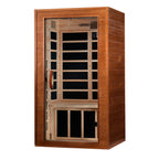 Dynamic "Avila" FAR Infrared Sauna Low EMF with Hemlock Wood