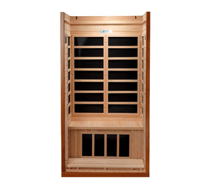 Dynamic "Barcelona" FAR Infrared Sauna Ultra Low EMF with Hemlock Wood