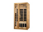 Dynamic "Gracia" Infrared Sauna Low EMF with Hemlock Wood