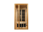 Dynamic "Gracia" Infrared Sauna Low EMF with Hemlock Wood