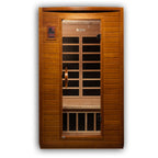 Dynamic "Versailles" FAR Infrared Sauna Low EMF with Hemlock Wood