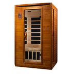 Dynamic "Versailles" FAR Infrared Sauna Low EMF with Hemlock Wood