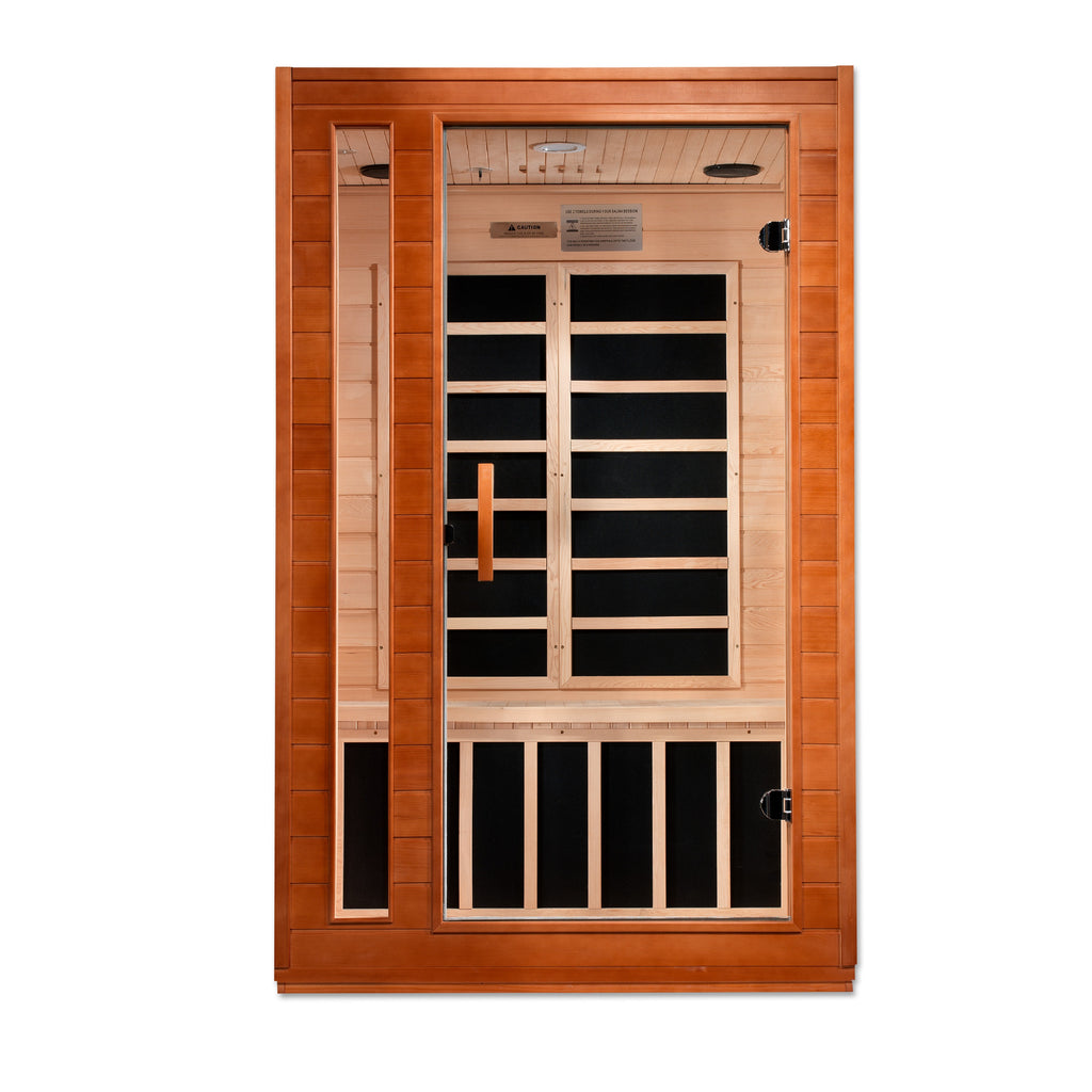 Dynamic "Cardoba Elite" FAR Infrared Sauna Ultra Low EMF with Hemlock Wood