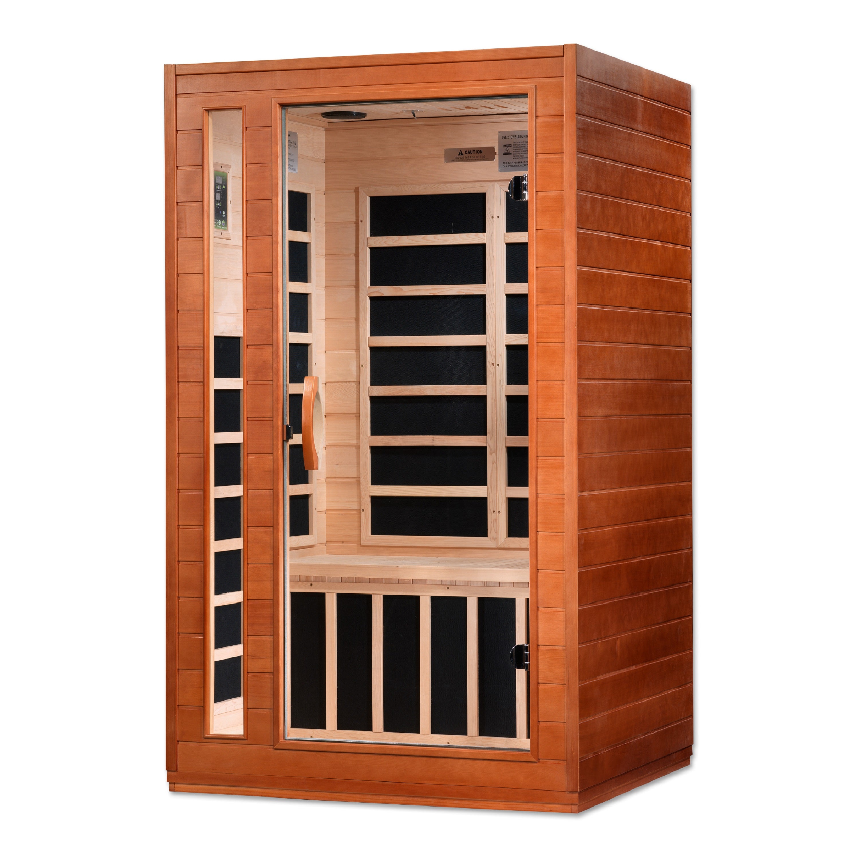 Dynamic "Cardoba Elite" FAR Infrared Sauna Ultra Low EMF with Hemlock Wood