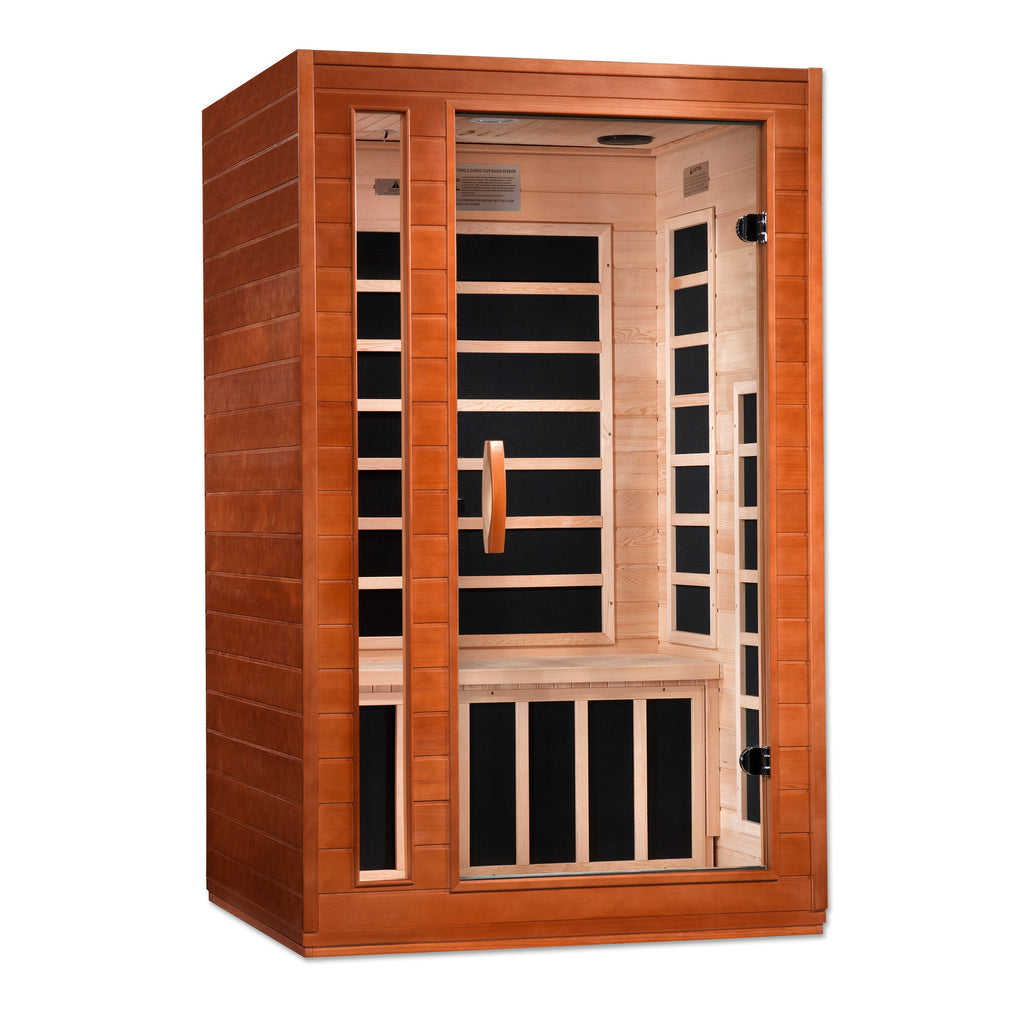 Dynamic "Cardoba Elite" FAR Infrared Sauna Ultra Low EMF with Hemlock Wood
