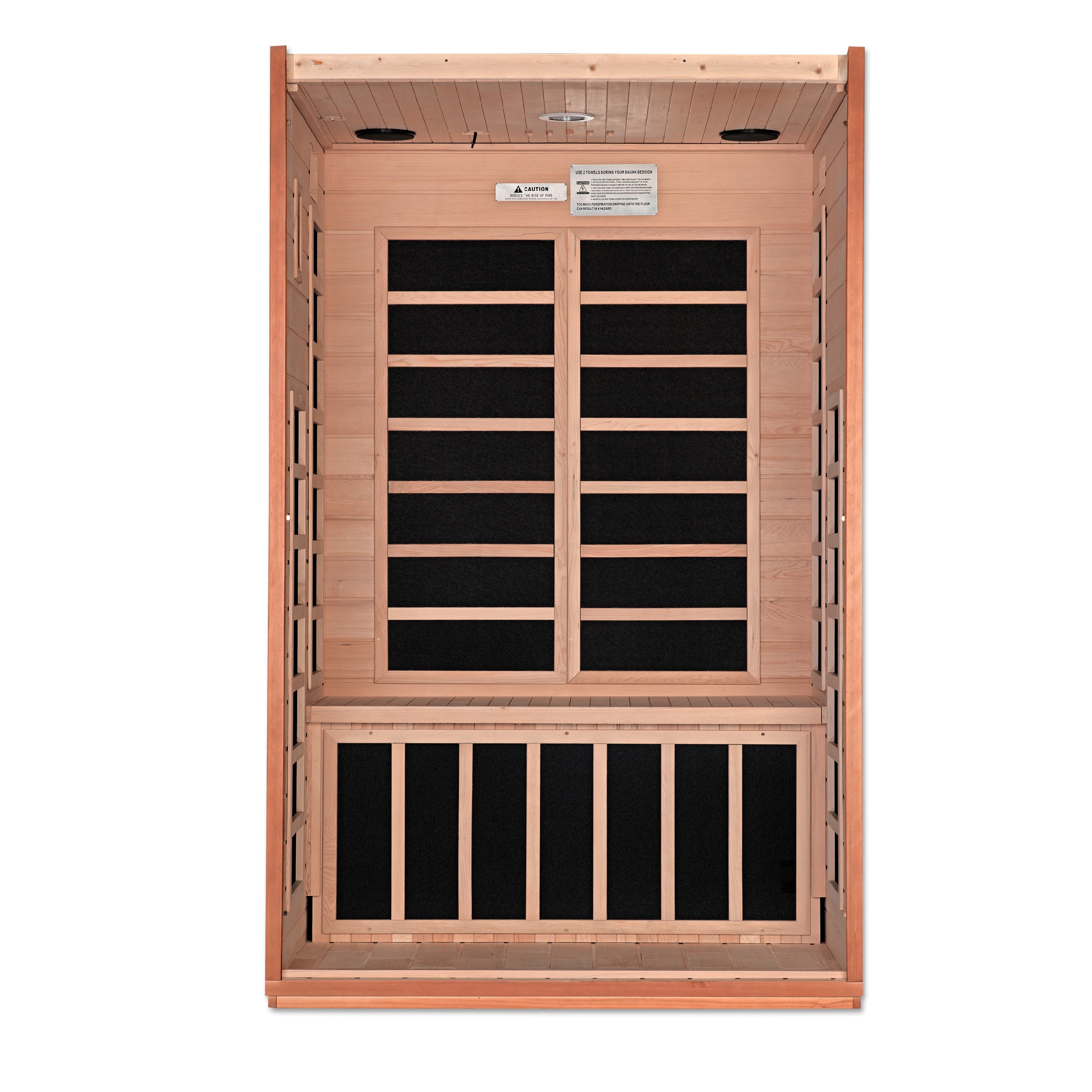 Dynamic "Cardoba Elite" FAR Infrared Sauna Ultra Low EMF with Hemlock Wood