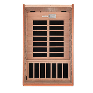 Dynamic "Cardoba Elite" FAR Infrared Sauna Ultra Low EMF with Hemlock Wood