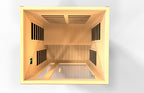 Dynamic "Cardoba Elite" FAR Infrared Sauna Ultra Low EMF with Hemlock Wood