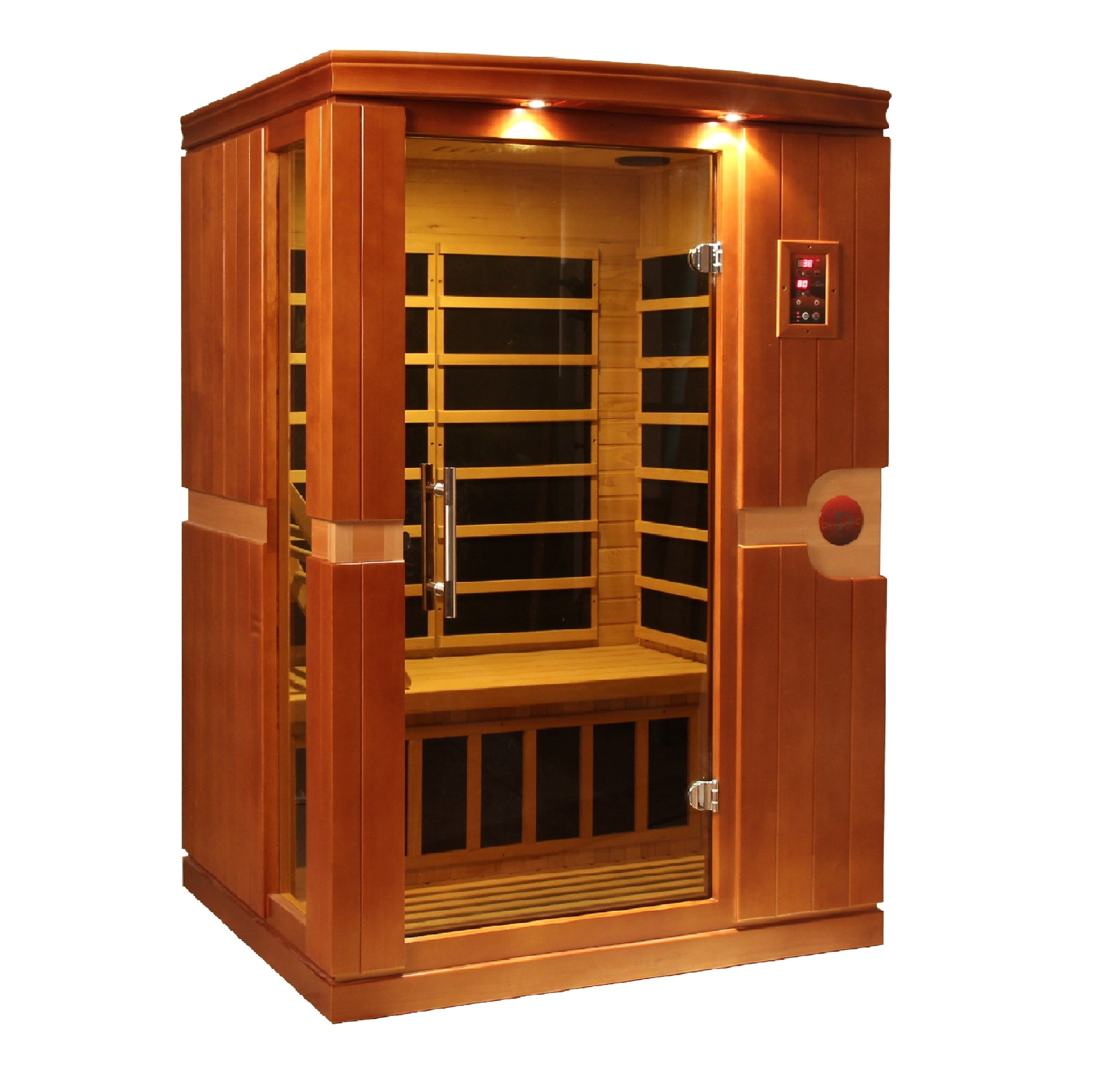 Dynamic "Venice" Infrared Sauna Low EMF with Hemlock Wood
