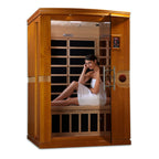 Dynamic "Venice" Infrared Sauna Low EMF with Hemlock Wood