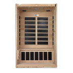 Dynamic "Venice" Infrared Sauna Low EMF with Hemlock Wood
