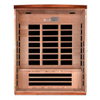 Dynamic "Lugano" FAR Infrared Sauna Low EMF with Hemlock Wood