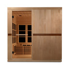Dynamic "Catalonia" Infrared Sauna Ultra Low EMF with Hemlock Wood