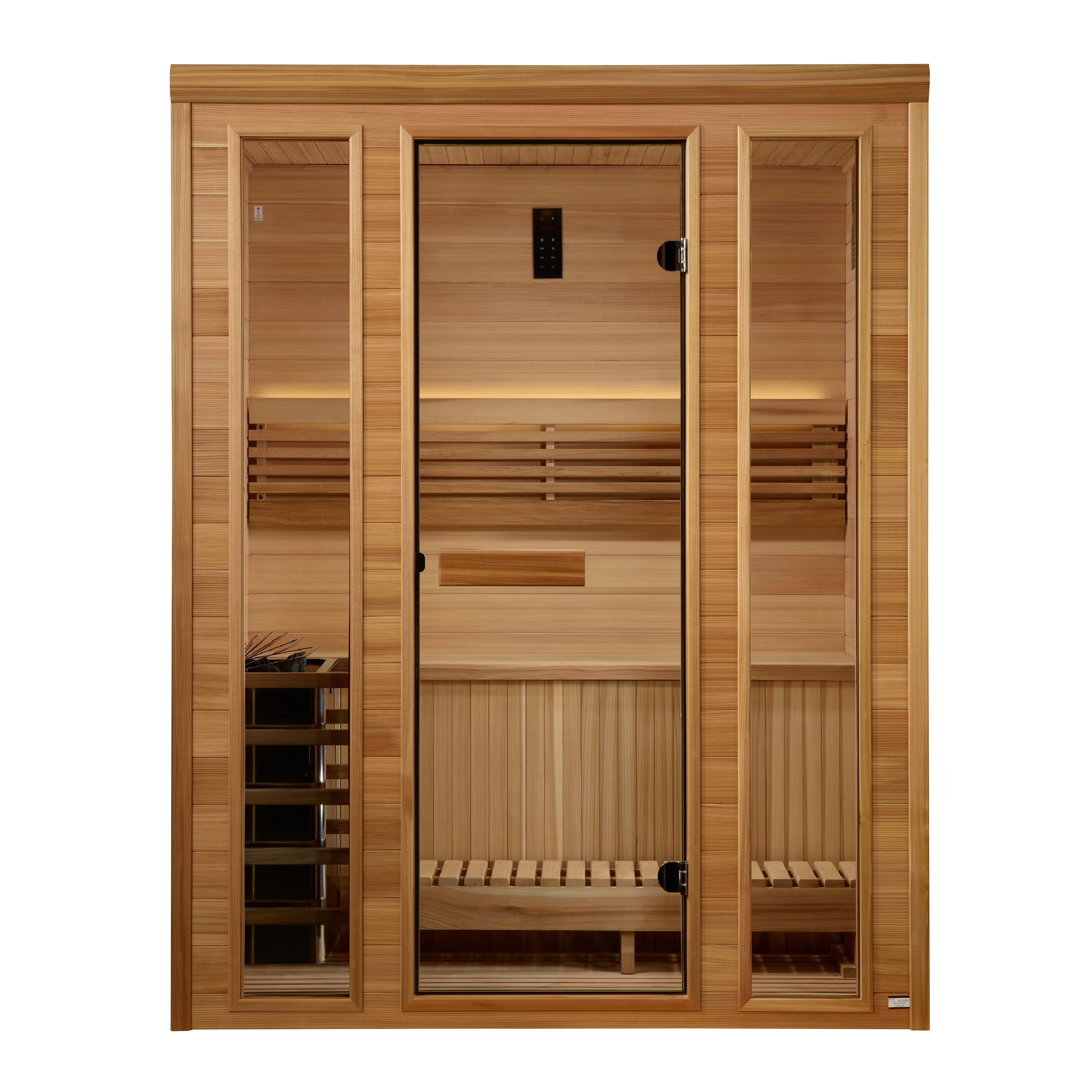 "Andermatt" Edition Traditional Sauna Steam Sauna with Pacific Clear Cedar wood