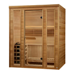 "Andermatt" Edition Traditional Sauna Steam Sauna with Pacific Clear Cedar wood
