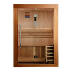 "Sundsvall Edition" Traditional Sauna Steam Sauna with Red Cedar Wood