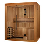 "Copenhagen Edition" Traditional Sauna Steam Sauna with Red Cedar Wood