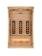 Full Spectrum "Reserve Edition" Infrared Sauna Near Zero EMF with Himalayan Salt Bar