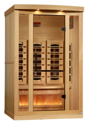 Full Spectrum "Reserve Edition" Infrared Sauna Near Zero EMF with Himalayan Salt Bar