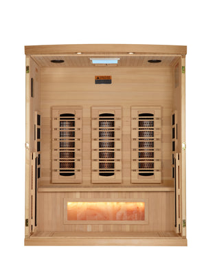 Reserve Edition PureTech™ Full Spectrum (2025 model) Infrared Sauna Near Zero EMF with Himalayan Salt Bar