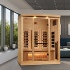 Reserve Edition PureTech™ Full Spectrum (2025 model) Infrared Sauna Near Zero EMF with Himalayan Salt Bar