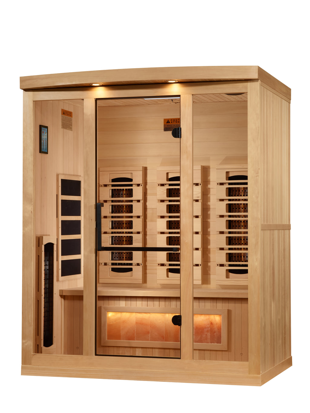 Reserve Edition PureTech™ Full Spectrum (2025 model) Infrared Sauna Near Zero EMF with Himalayan Salt Bar