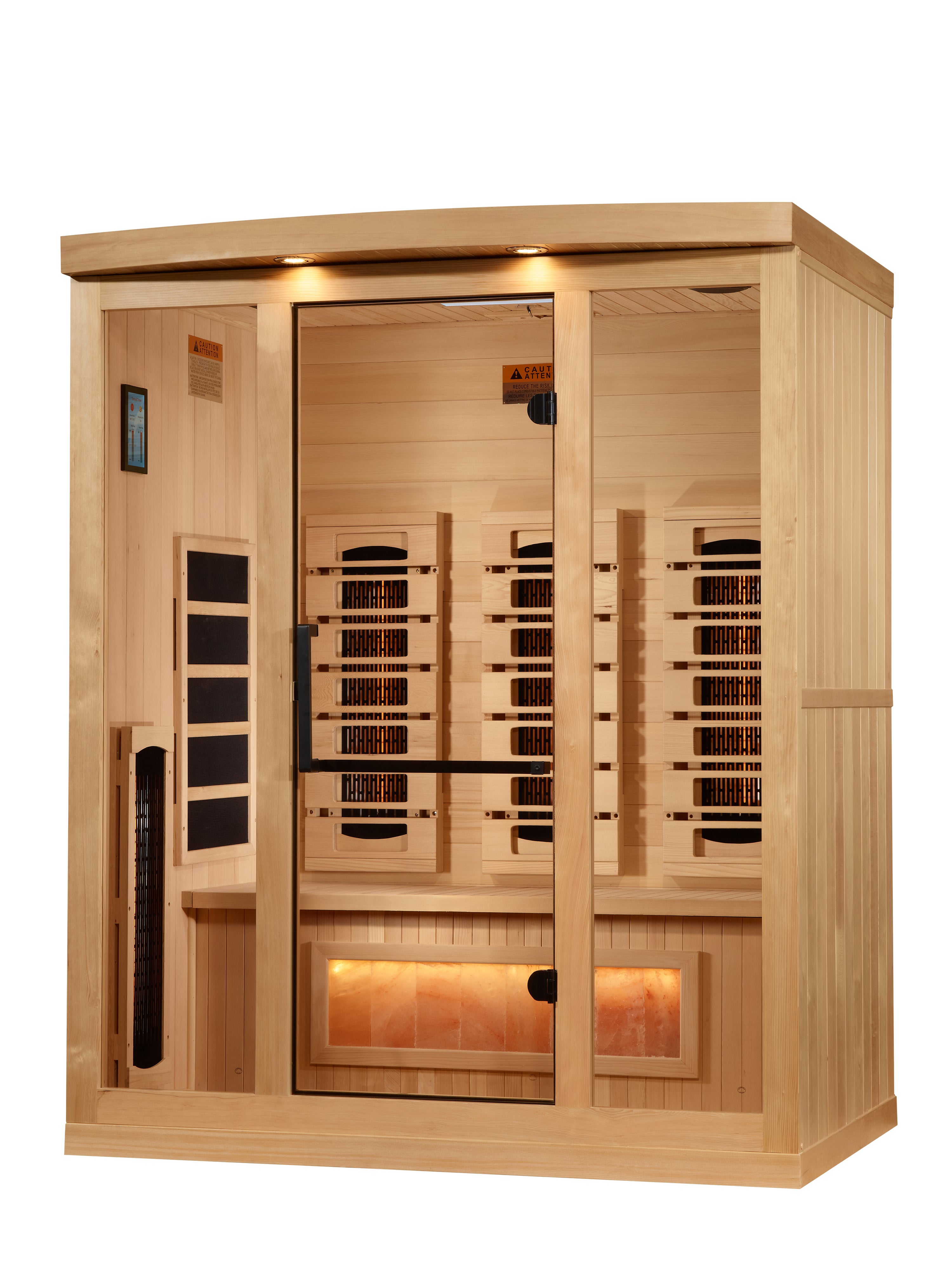 Reserve Edition PureTech™ Full Spectrum (2025 model) Infrared Sauna Near Zero EMF with Himalayan Salt Bar