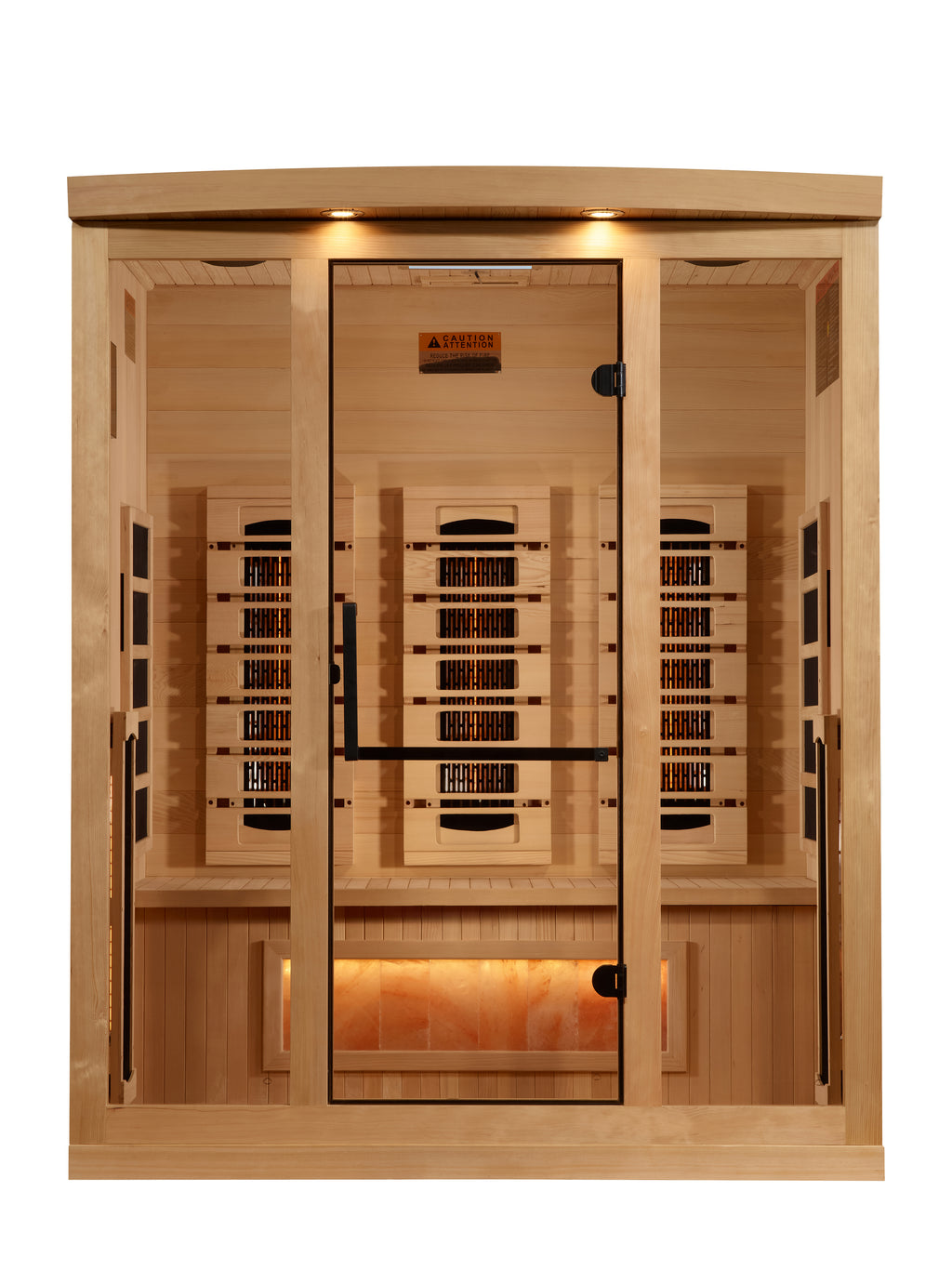 Reserve Edition PureTech™ Full Spectrum (2025 model) Infrared Sauna Near Zero EMF with Himalayan Salt Bar
