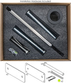 Hammock Tub 79 Inch Black Acrylic Suspended Wall Mounted Hammock Bathtub