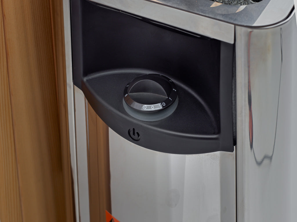 "Copenhagen Edition" Traditional Sauna Steam Sauna with Red Cedar Wood